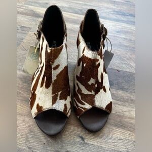 ROPER Womens Mika Closed Back Shooties Mid Heel Brown Size 9 New with Tag